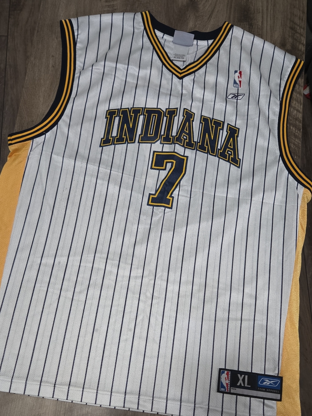 Reebok Indiana #7 O'neal Jersey